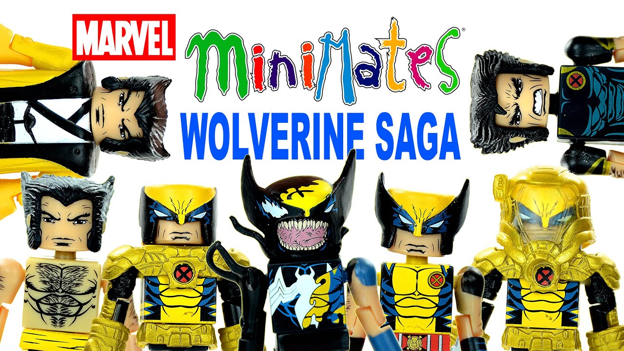 Marvel Minimates The Wolverine Saga SDCC 2013 Exclusive Box Set