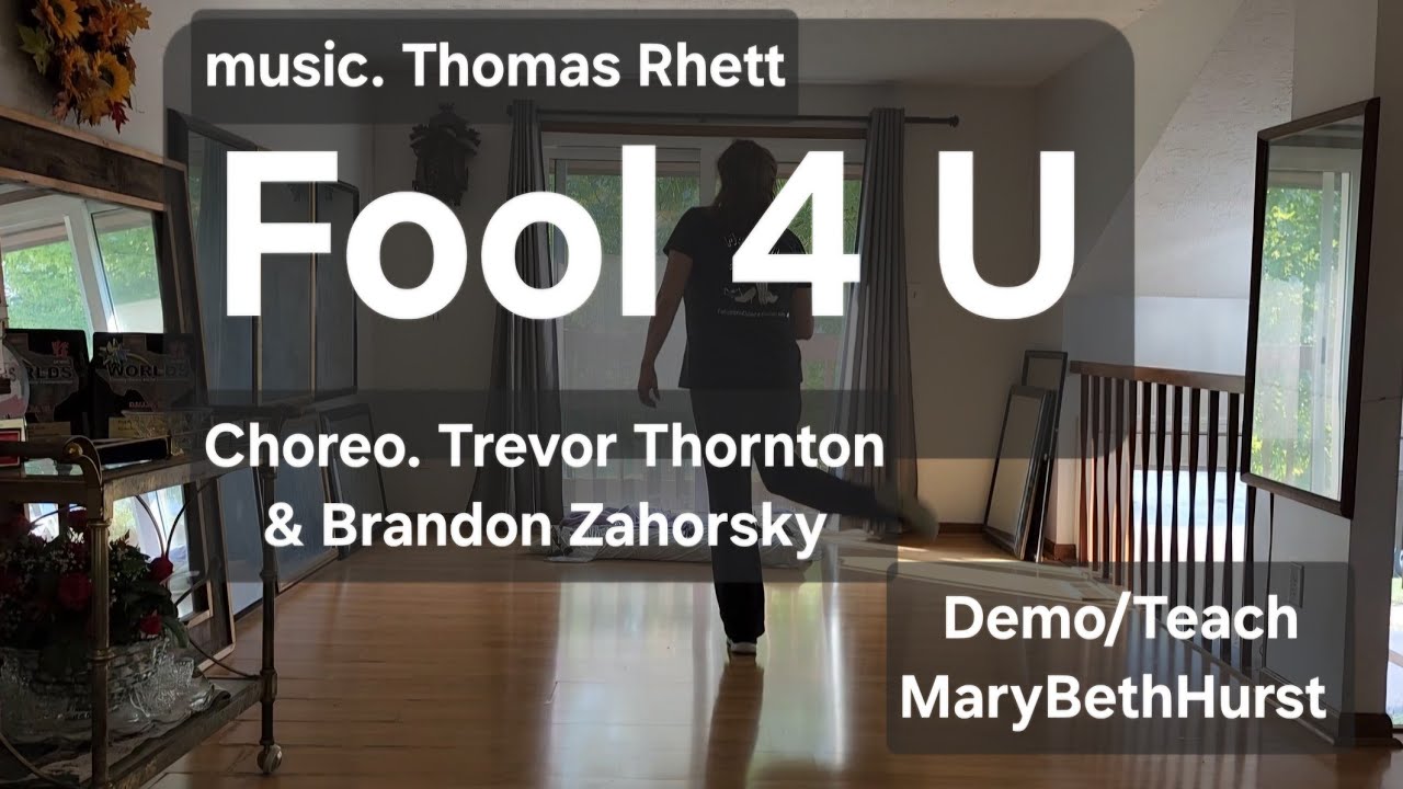 Fool 4 U #linedance @mbdancehurst9649
