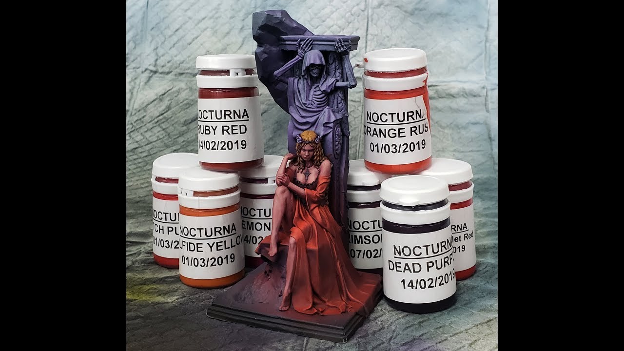 Painting Red Miniatures Nocturna Red Set 2019