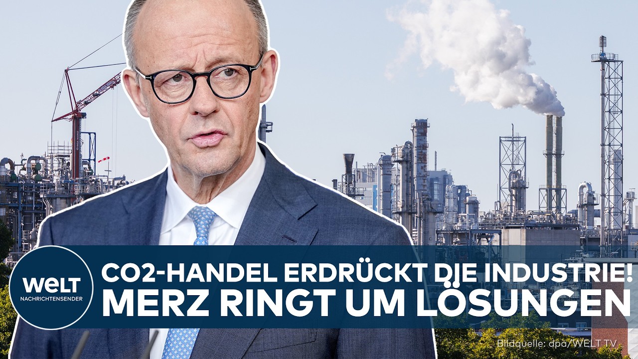 C02-HANDEL: Fatale Klimapolitik erdrückt die deutsche Industrie! - Merz ringt um Lösungen