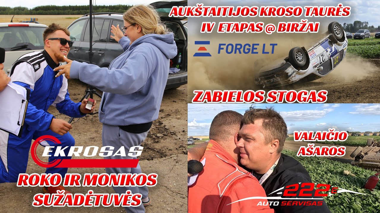 EKROSAS 2024 | #18 AUKŠTAITIJOS KROSO IV ETAPAS BIRŽUOSE. PRADĖJOM SUŽADĖTUVĖMIS, BAIGĖME STOGAIS