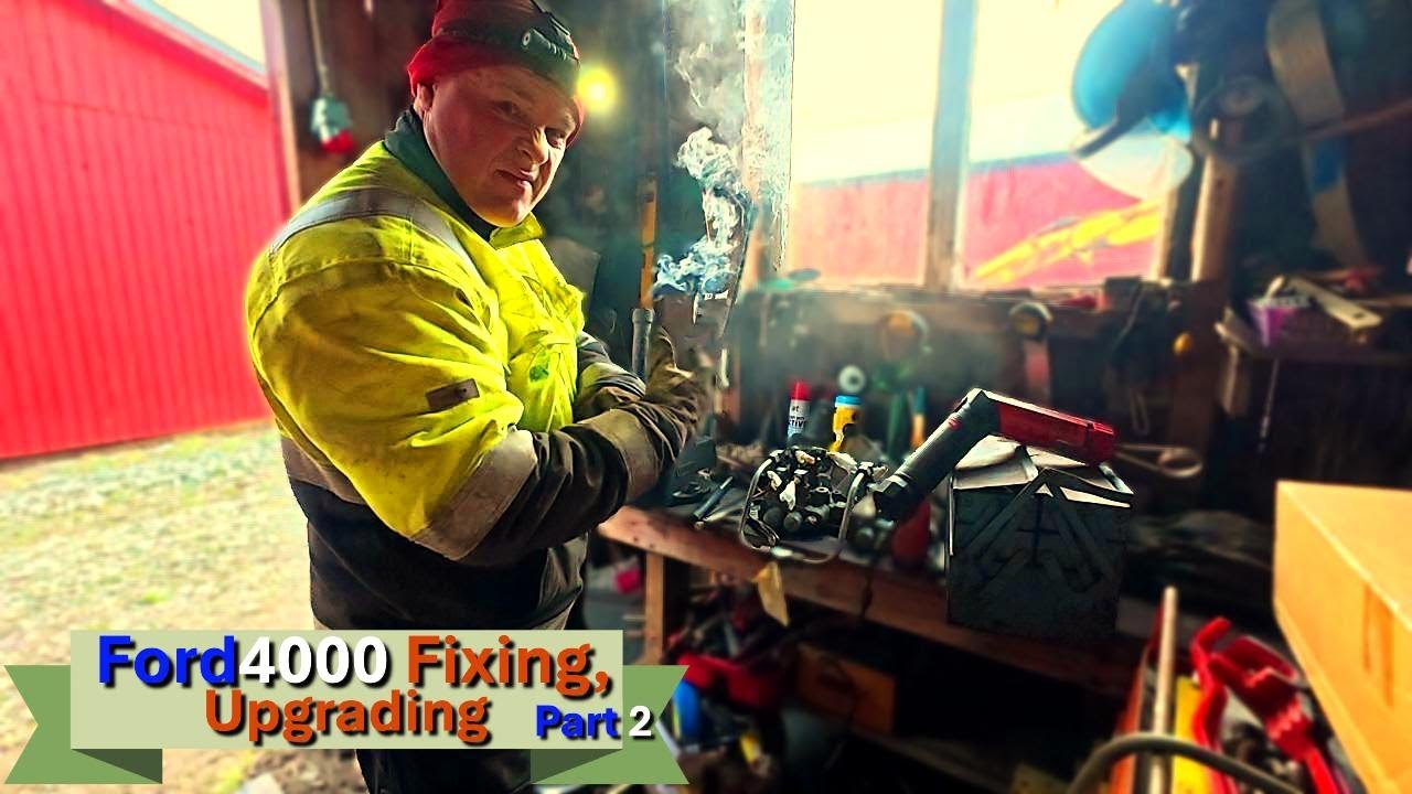 Ford4000 Lift And Drawbar Work Part 2