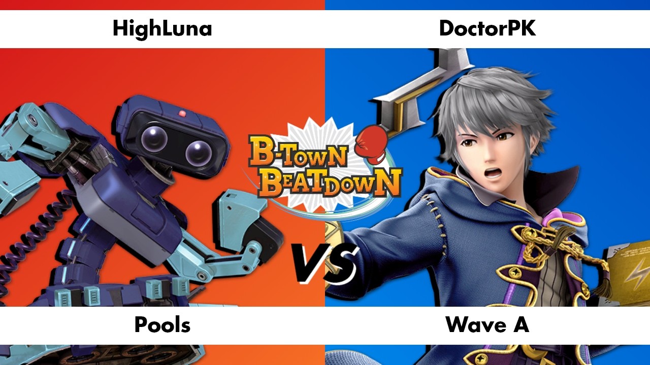 B-Town Beatdown 98 Pools: HighLuna (R.O.B.) vs DoctorPK (Robin)