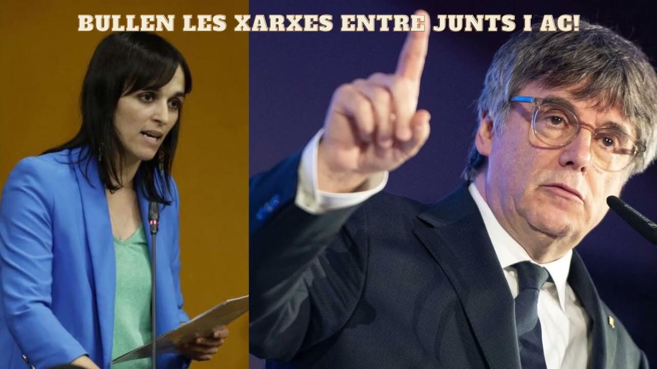 ATENCI&Oacute;! GUERRA a les XARXES SOCIALS entre seguidors de S&Iacute;LVIA ORRIOLS i de CARLES PUIGDEMONT