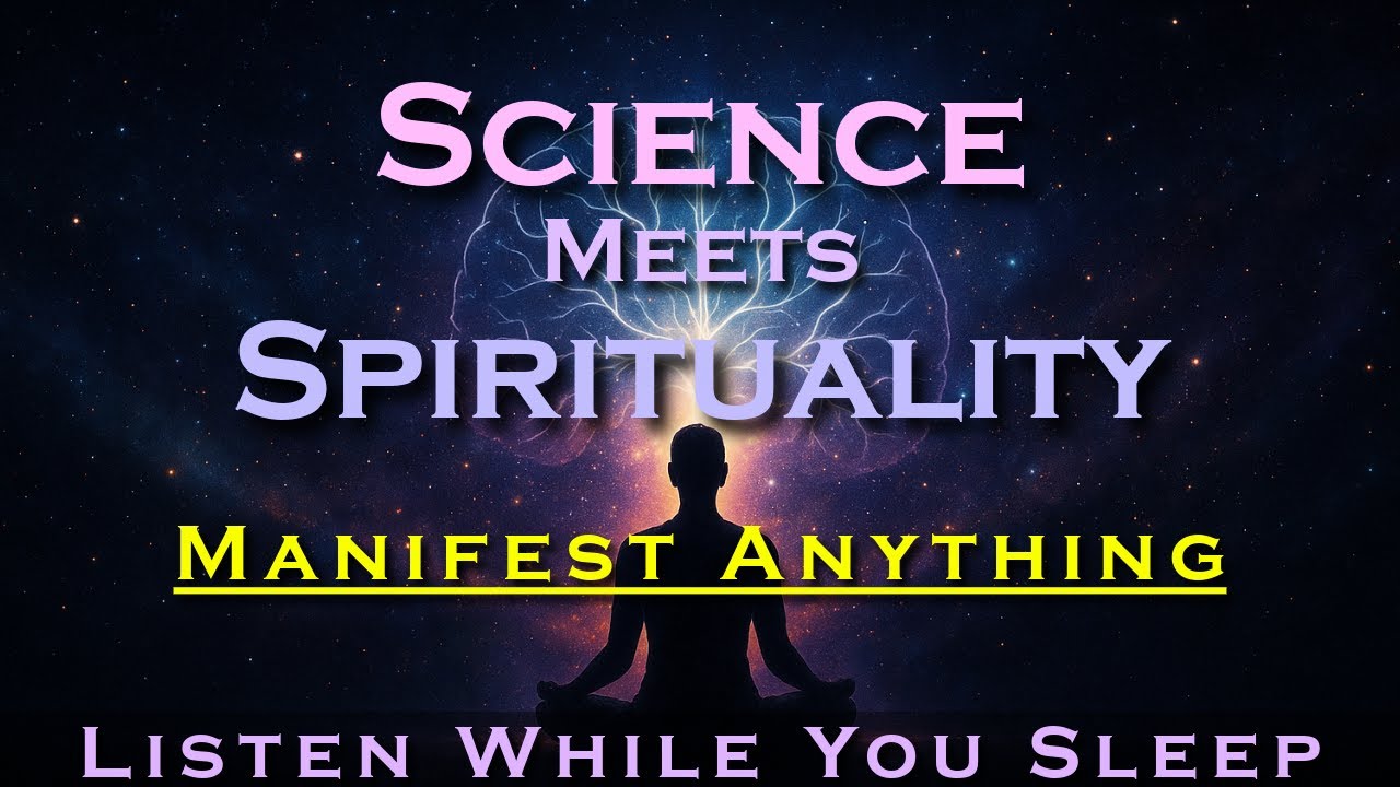 Science Meets Spirituality ~ MANIFEST ANYTHING ~ Manifest while you Sleep Meditation