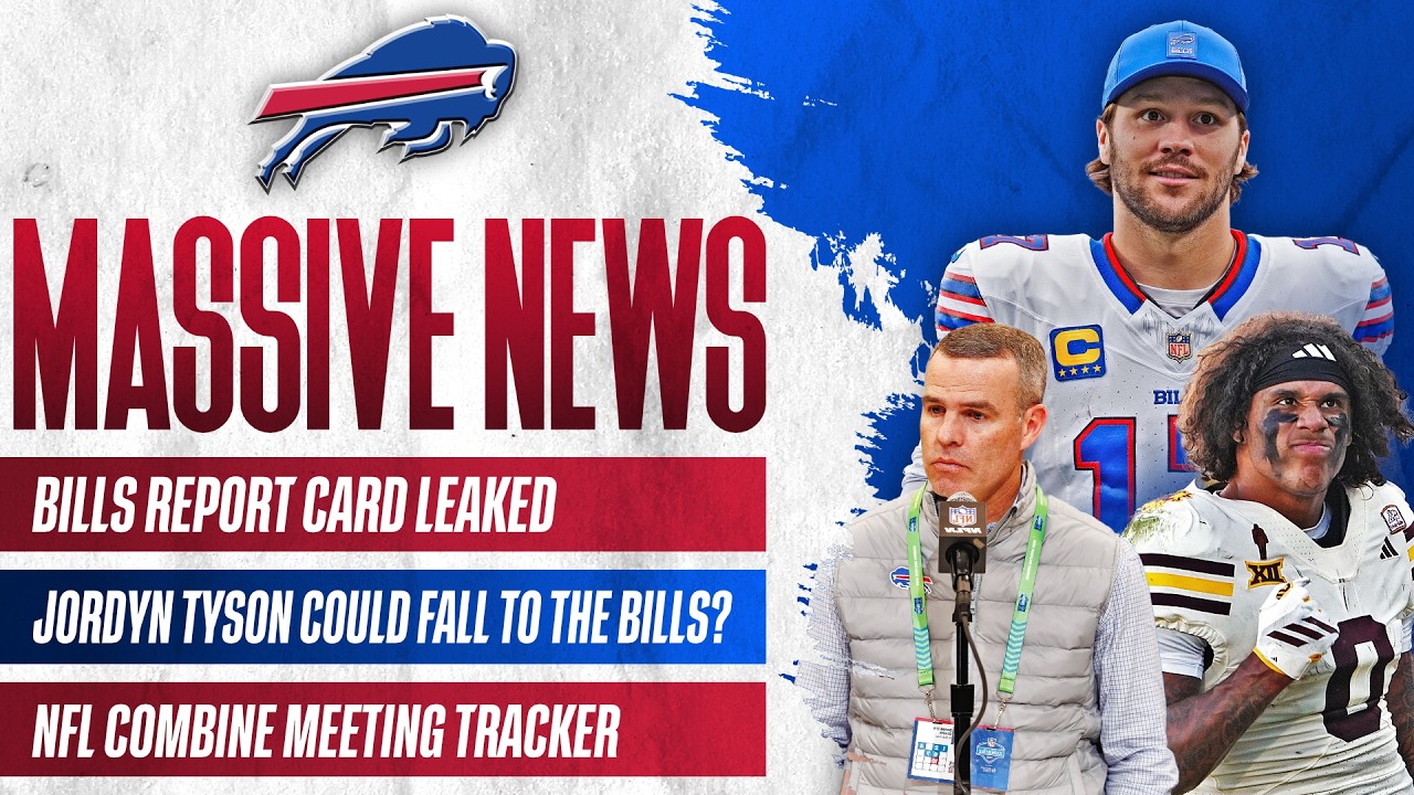 🚨 Buffalo Bills Get a HAUL of Good News at NFL Combine....