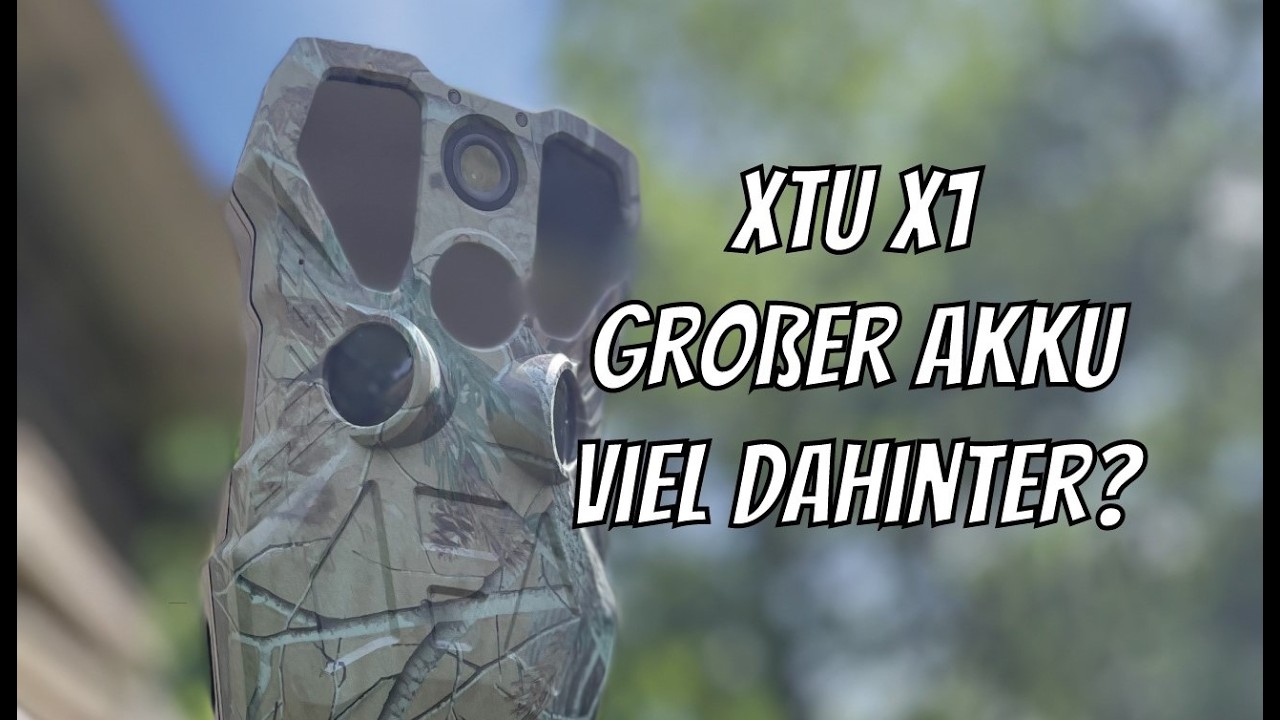 China Wildkamera mit WLAN und Solar - XTU X1 einrichten - Test und Meinung #hunting #nature #test