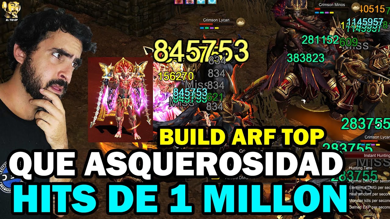 ARF COMBAT POWER DEL INFIERNO PEGA 1 MILLON😱🔥l Muonline S18.2