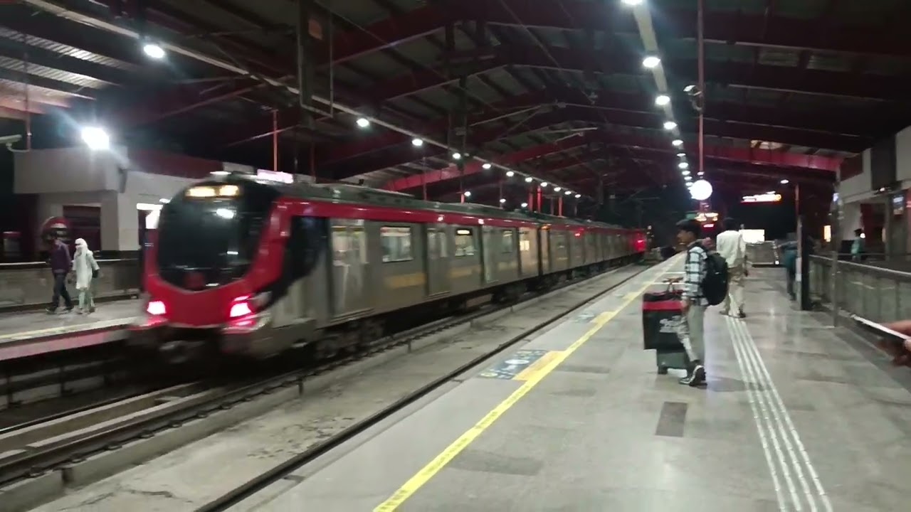 Charbagh to the Krishnanagar metro journey daily vlog।।