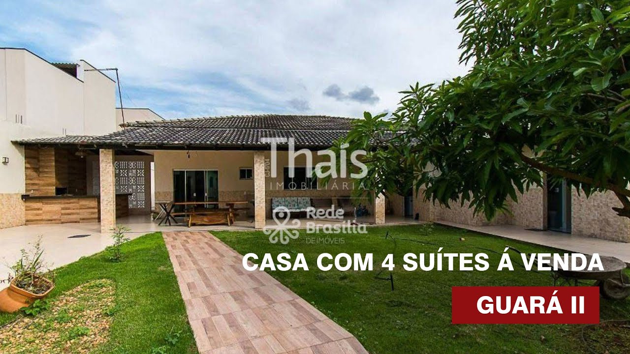 Casa com 4 suítes á venda -  Guará Park