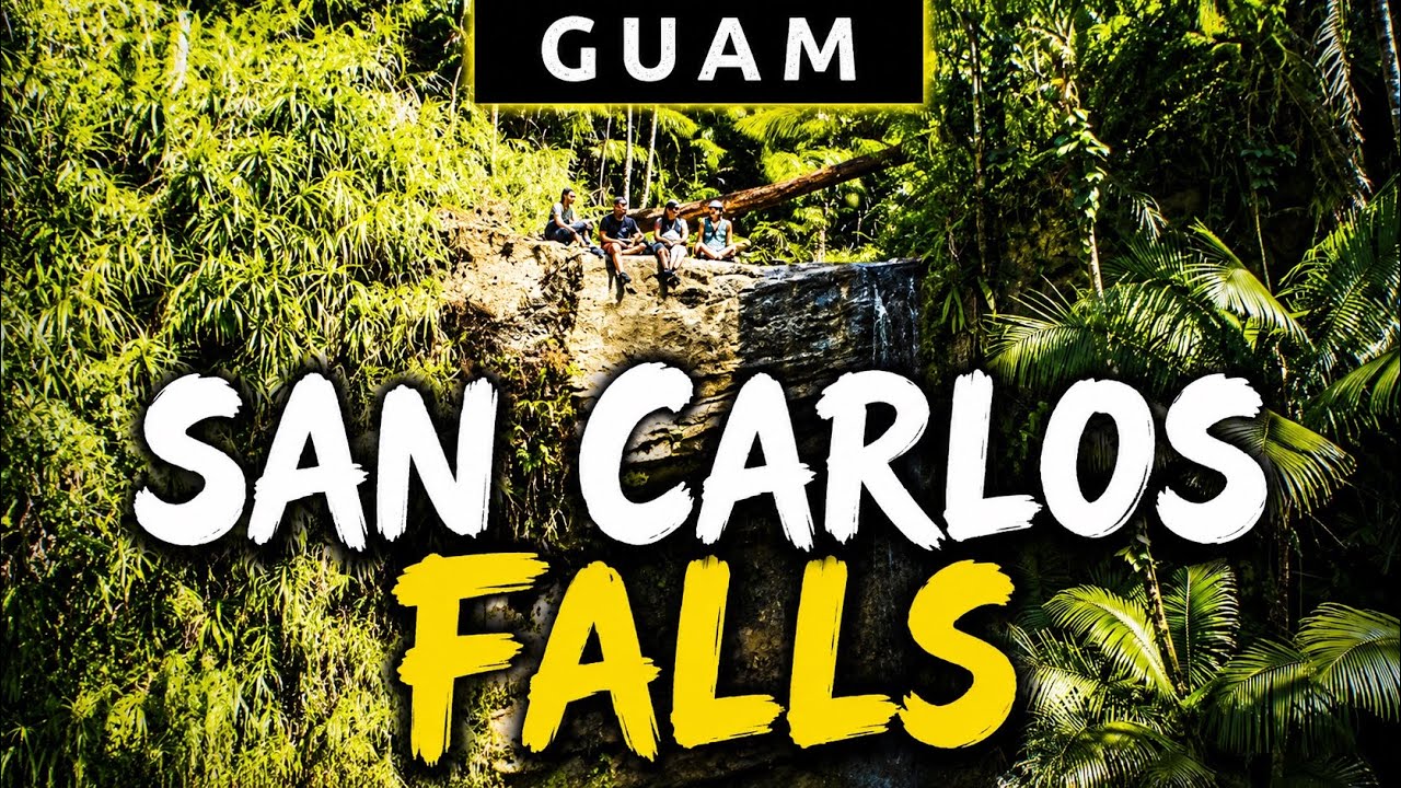 Hiking San Carlos Falls Guam: Stunning Drone Footage