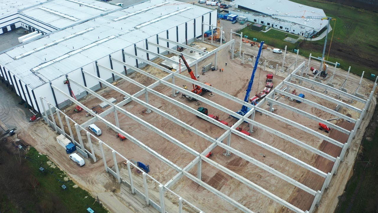 Neubau einer Lagerhalle in Oldenburg