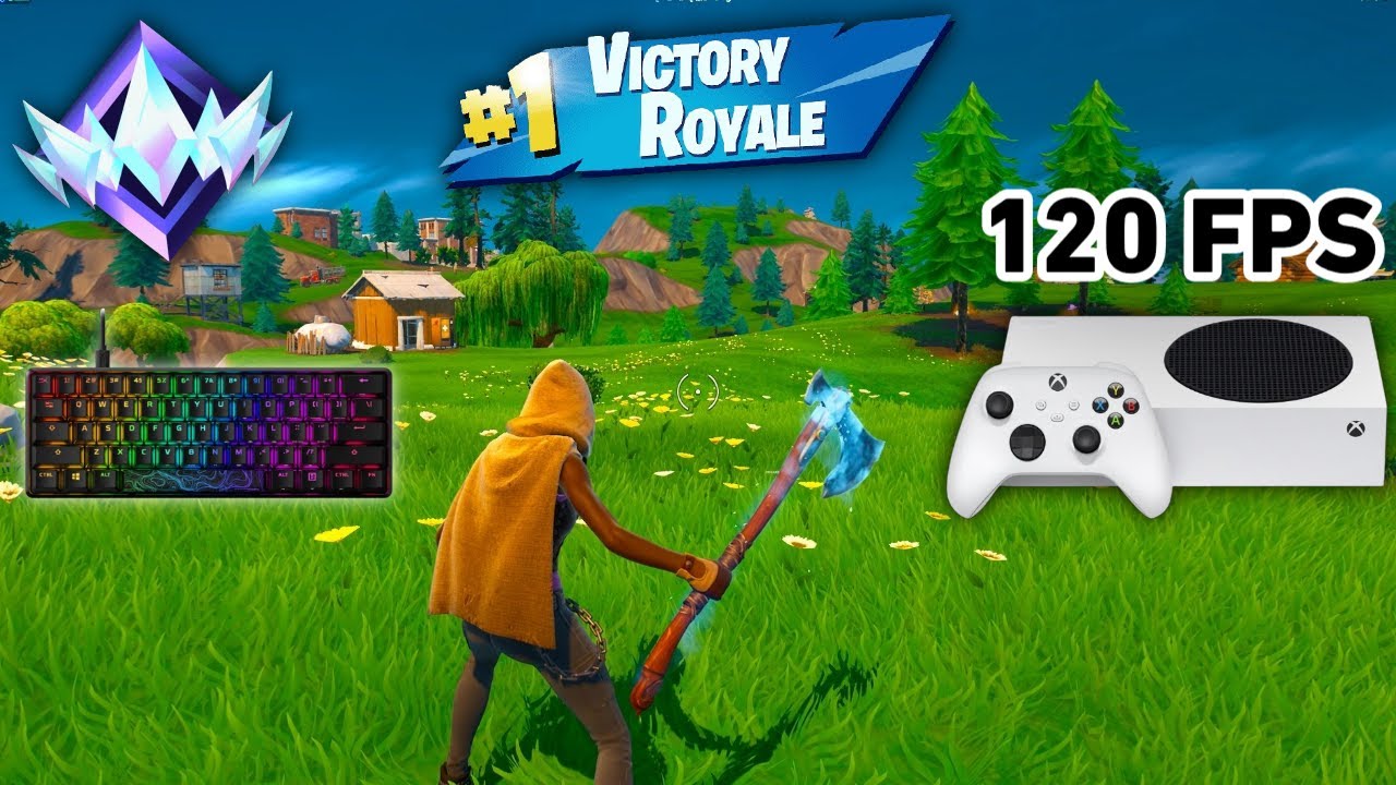 Fortnite Unreal Ranked Reload On Xbox Series S | Keyboard & Mouse Gameplay | 120 FPS