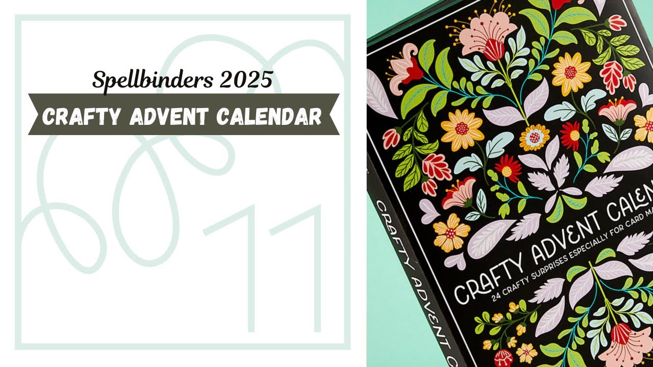 Day 11 Spellbinders 2025 Crafty Advent Calendar / Color Blocking / Cozy Toes / StampWheel Technique
