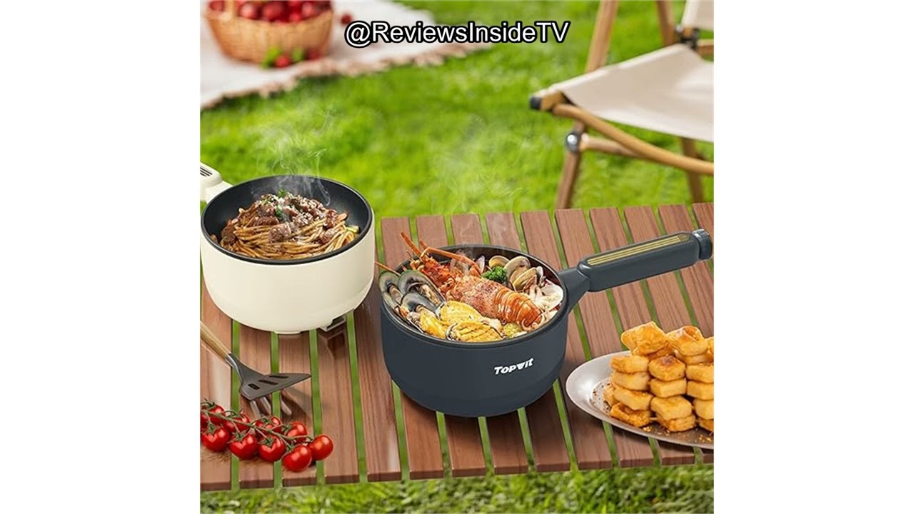 Обзор электрической плиты TOPWIT Hot Pot: стоит ли эта портативная плита объемом 2 л своих денег?