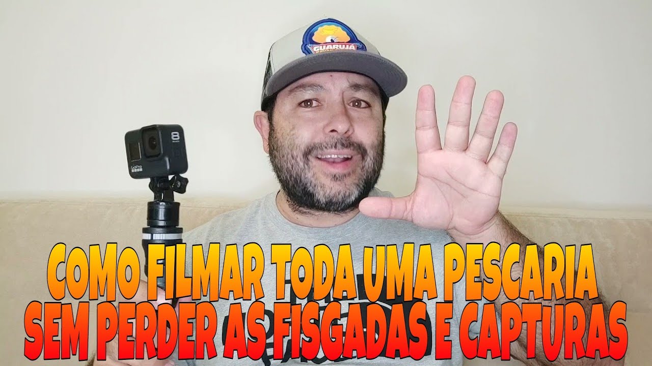 SET  PARA FILMAR TODA A PESCARIA DE CAIAQUE, como utilizo e configuro meus equipamentos e a GOPRO 8