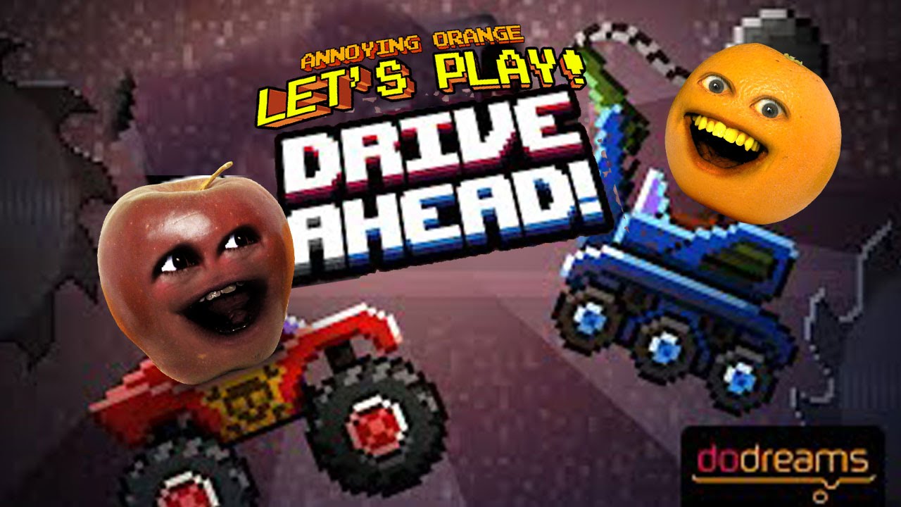Annoying Orange Plays - Drive Ahead vs Midget Apple