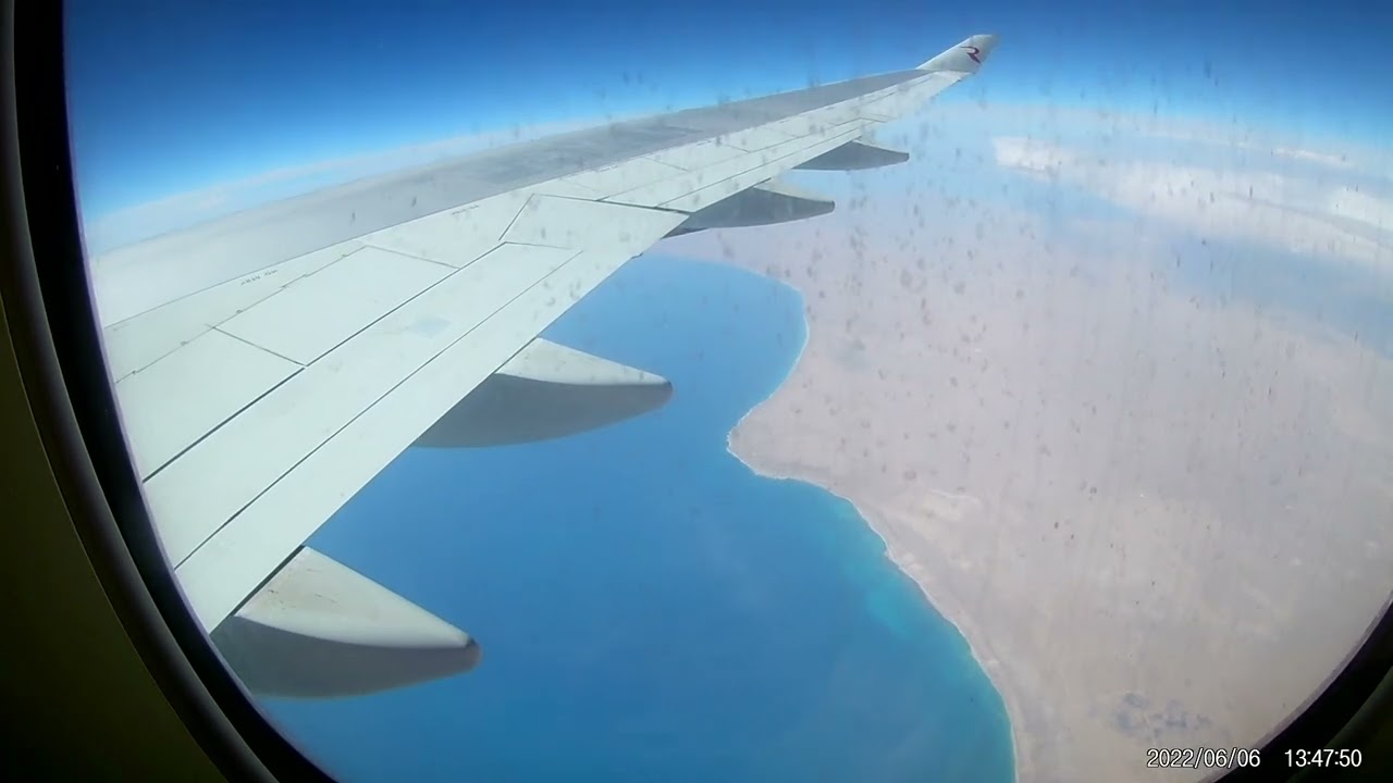 Москва - Сочи через Каспий  на Boeing-747-400 авиакомпании 