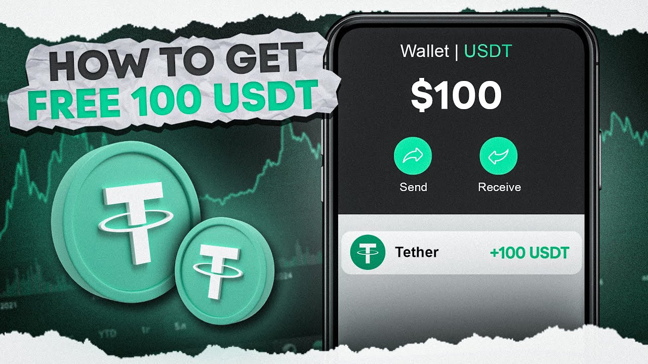 HOW TO GET 100 USDT FOR FREE? STEP BY STEP TUTORIAL