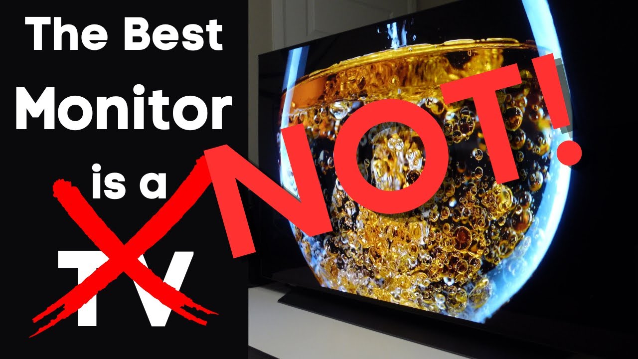 5 Reasons You Should NOT Use a TV as Your Computer Monitor (ft. LG OLED TV)