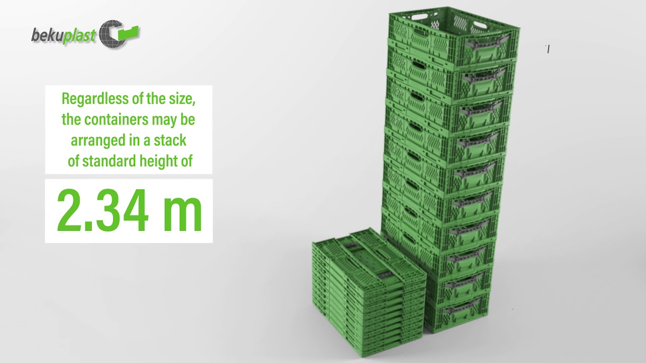 bekuplast Clever-Fresh-Box advance | The series of containers for efficient fresh logistic
