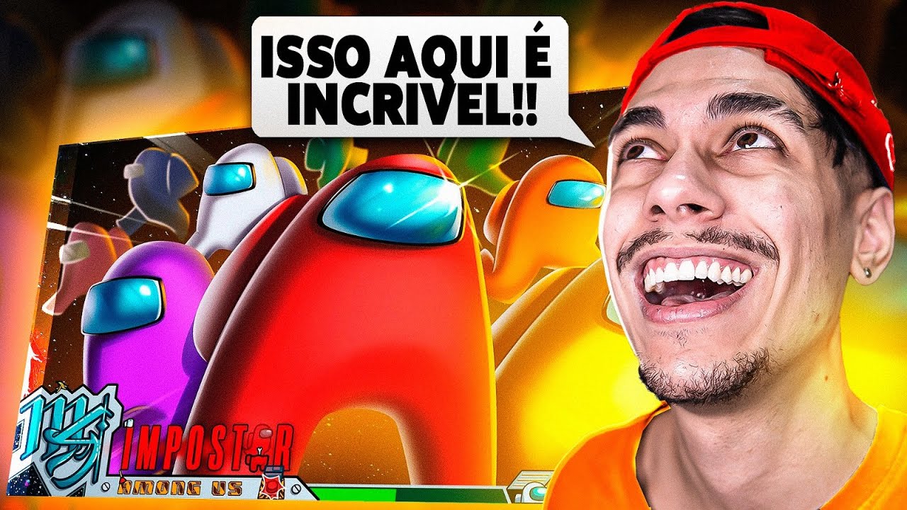 EU NÃO ESTAVA PRONTO PRA ISSO!! React Among Us (Among Us) - Impostor | M4rkim ‹ Ine Games ›
