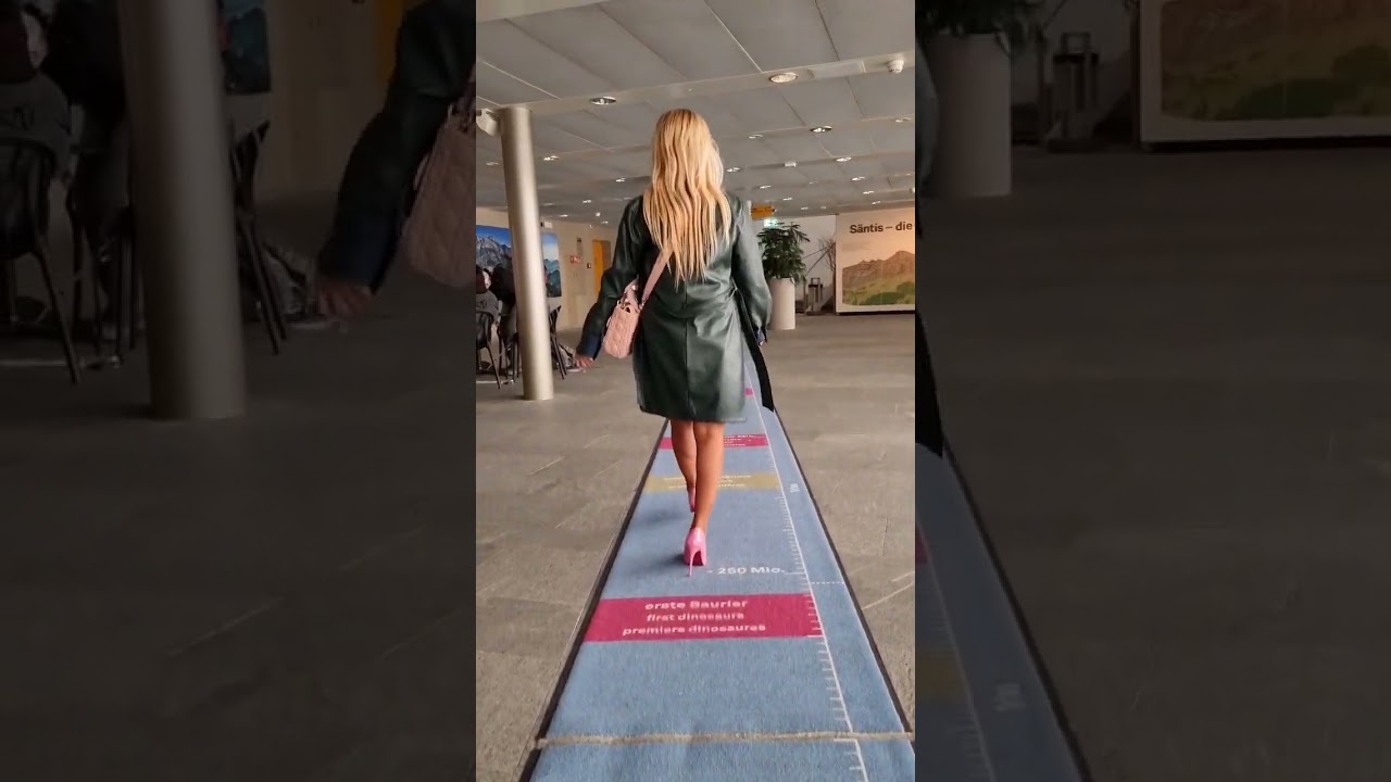 Catwalk with my Pink Stilettos 