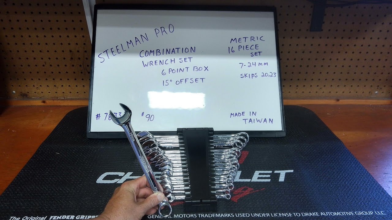 STEELMAN PRO 6 point box,combo wrench set,how good are they,episode (15 )in the combo wrench series