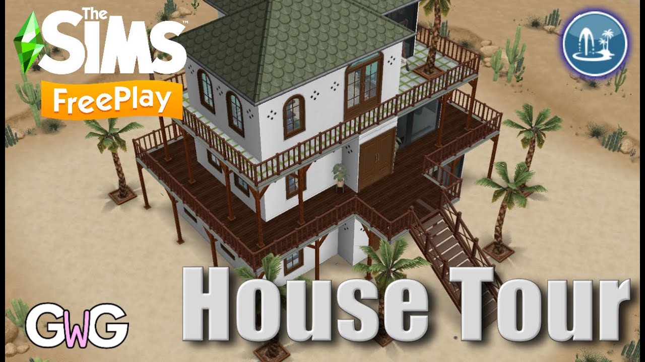 The Sims Freeplay- Tall-Tree House Tour