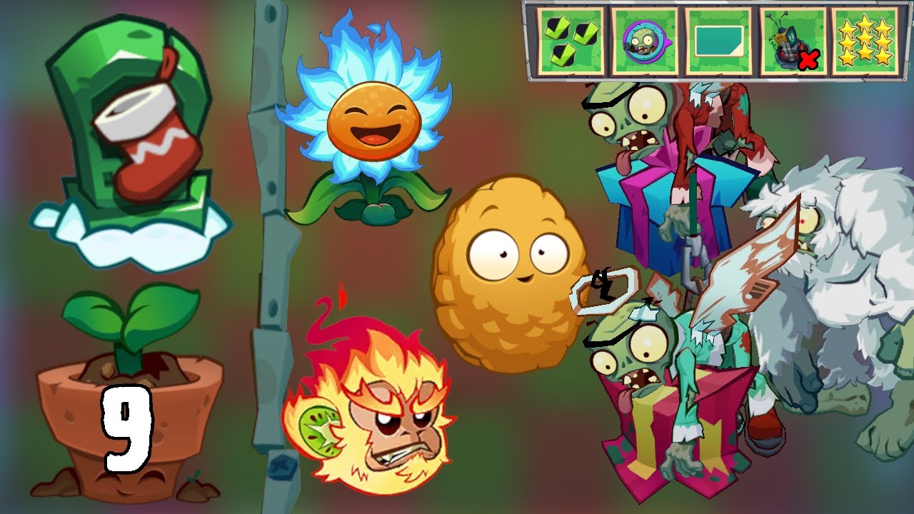 Plants vs. Zombies 3 (Chinese version) – Blizzard Approachez - Crazy 9 | 植物大战僵尸3 暴雪僵至9