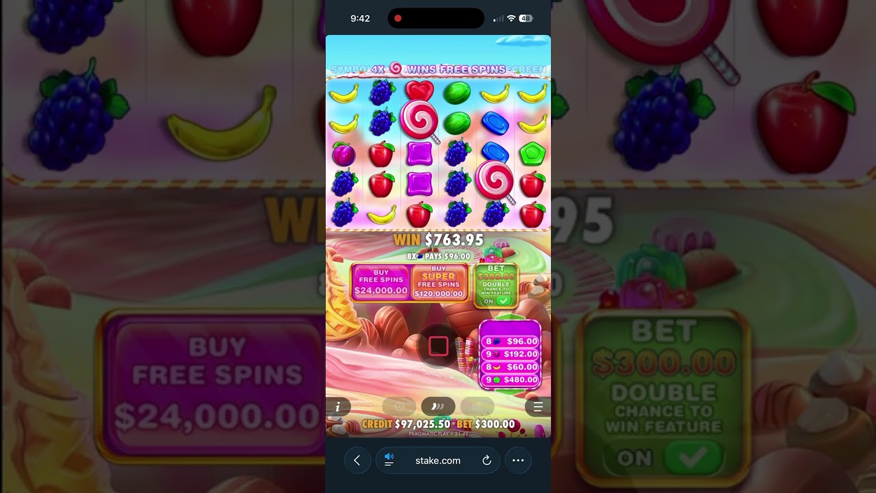 Play casino game in Stake with $100000