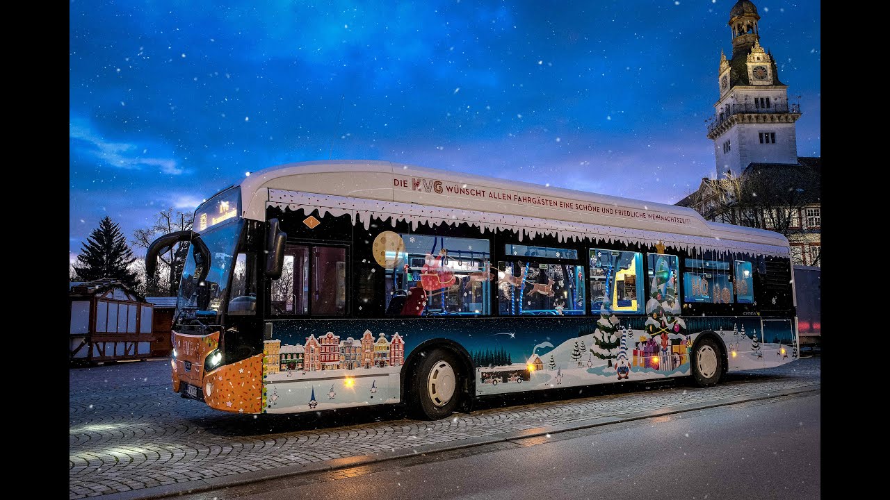 Der KVG Weihnachtsbus 2023