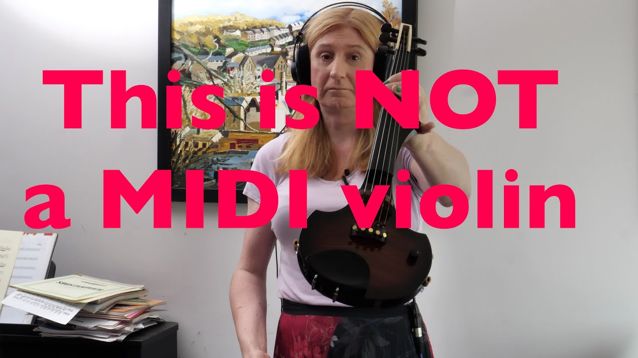 This is not a MIDI violin