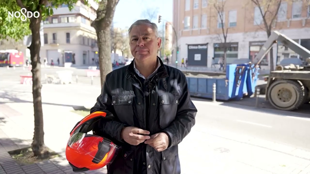 El alcalde visita las obras de reasfaltado de la Ronda Capuchinos