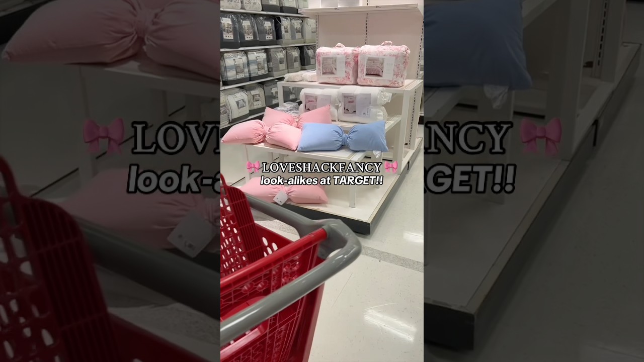 coquette bedding at Target!! 🎀