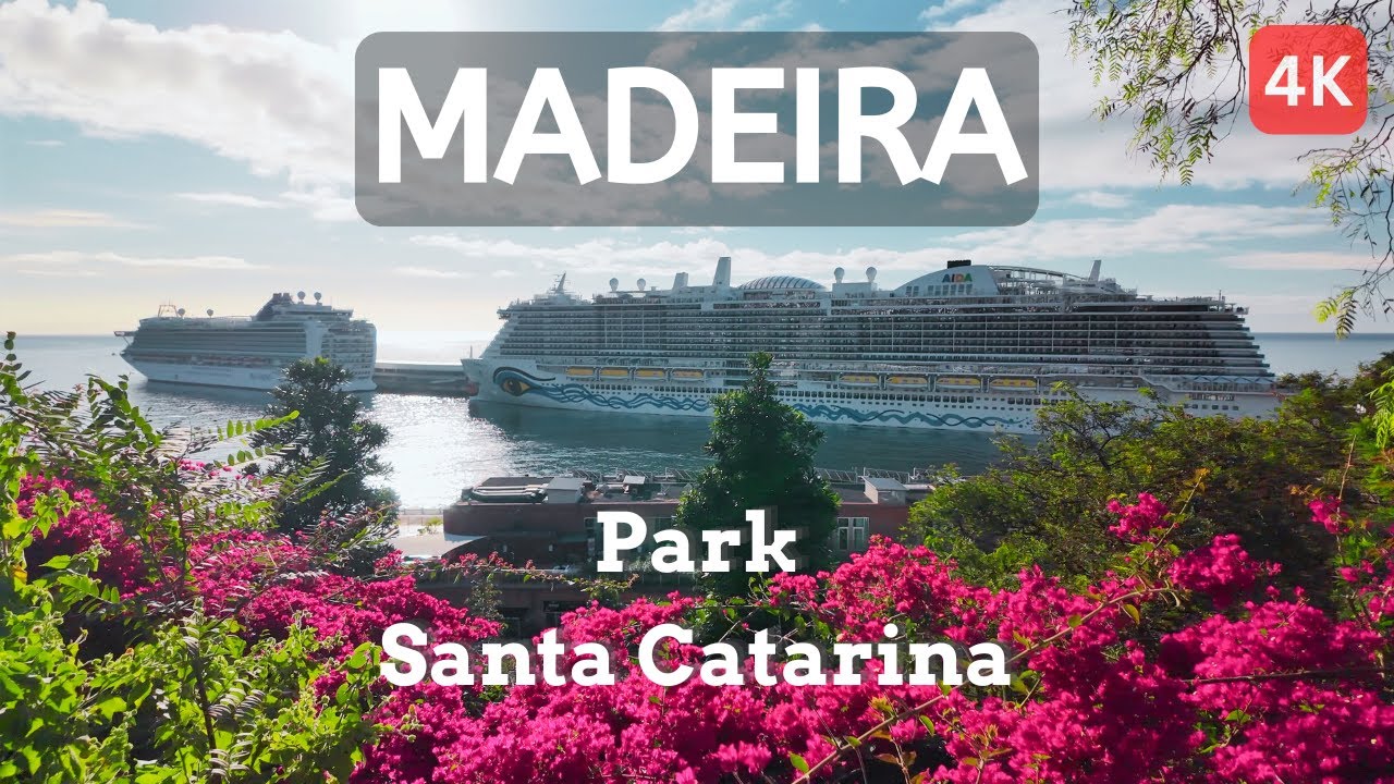 🌴🌺 Tropical magic. A Walk Through Parque de Santa Catarina | Madeira Island 🇵🇹