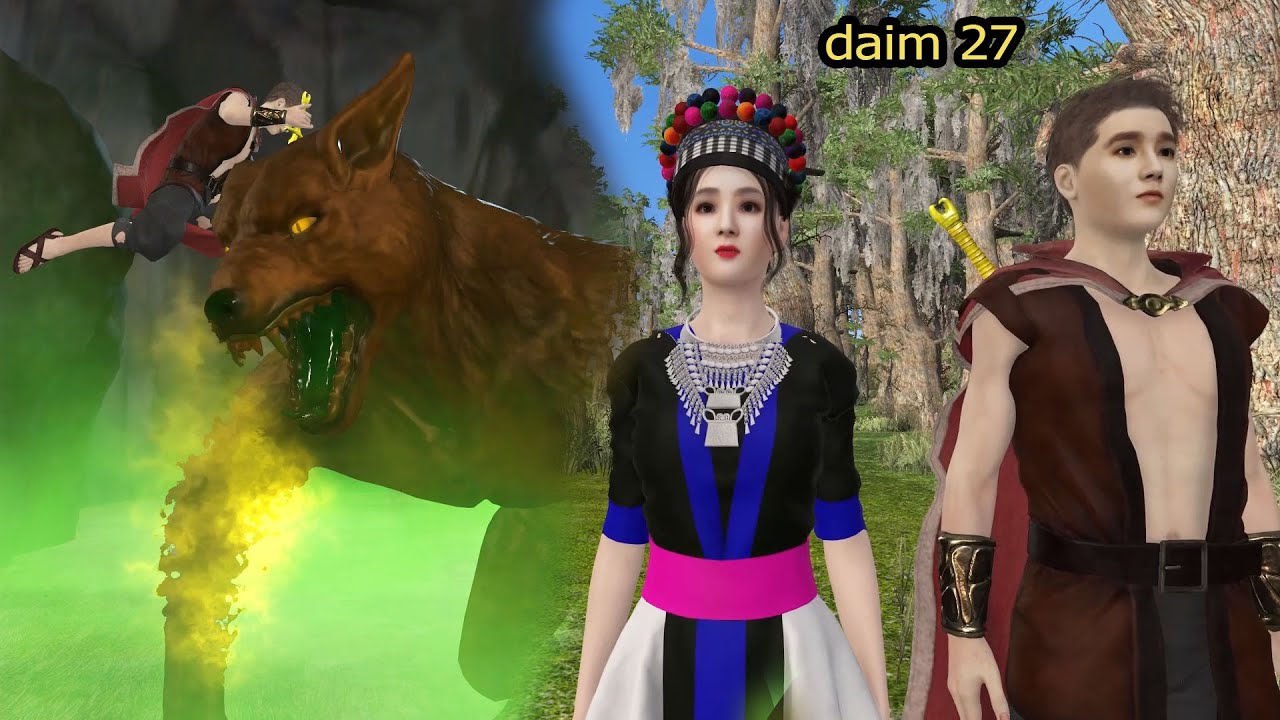 Tub lam lug daim part 27 hmoob hmong animation 3d