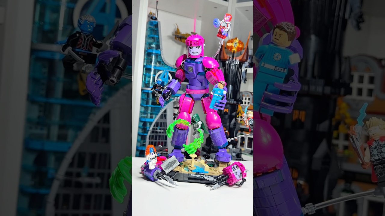 BUILDING LEGO Avengers Doomsday: Sentinel Battle Set EARLY! #lego #avengersdoomsday
