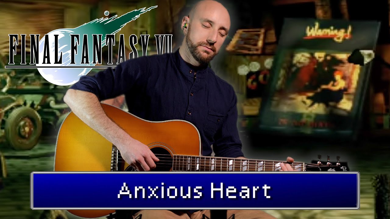 Anxiety - FF7 OST on Acoustic Guitar