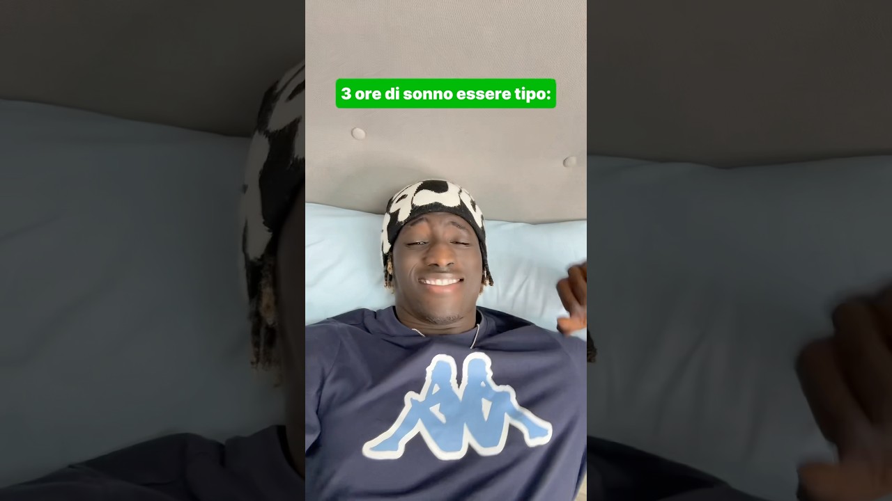 12 ore di sonno Vs 3 ore di sonno essere tipo 💀