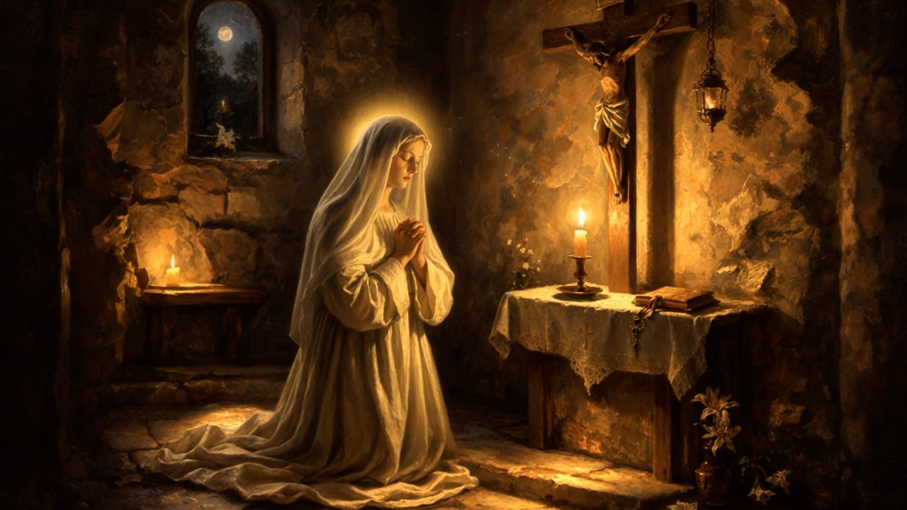 Sleep in Peace with Saint Beatrice | Gentle Prayer & Gregorian Chant for Protection