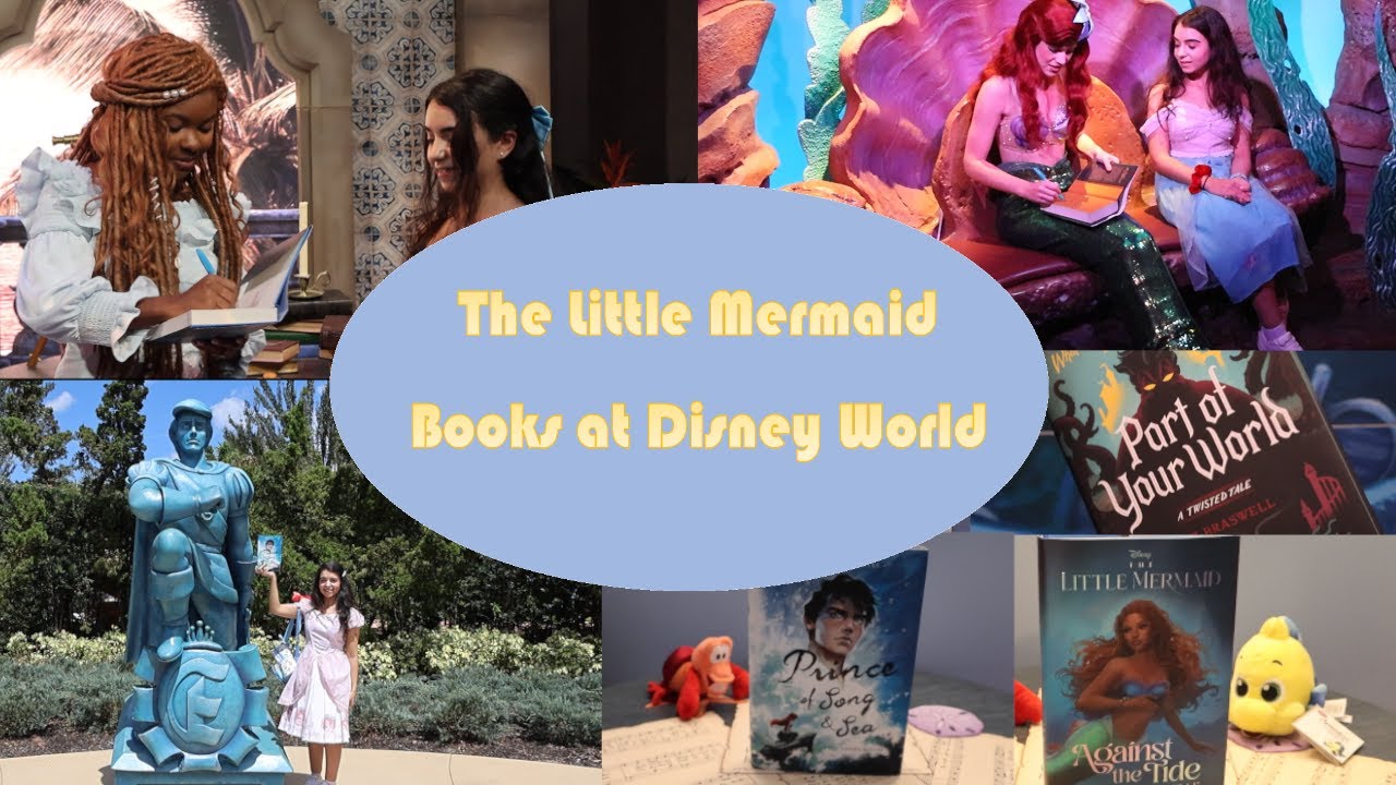 The Little Mermaid book reviews and Disney vlog