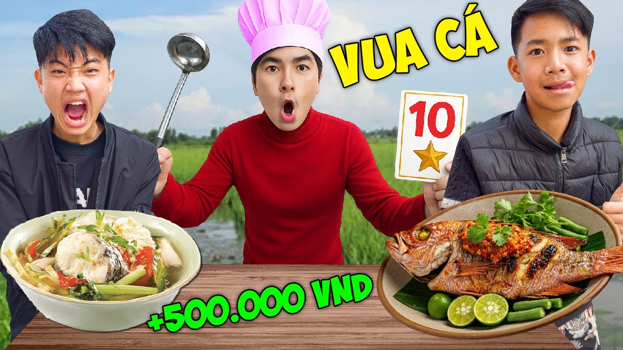 Thái Chuối Thử Thách Câu Cá Và Chế Biến Món Cá Ngon Nhất Nhận 500K
