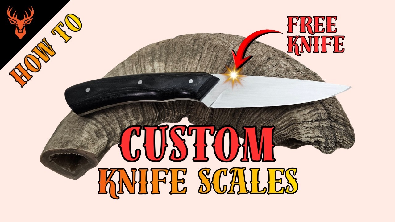 Making Perfect Knife Scales  |  Plus Custom Knife Giveaway  |  KAMPwild adventures