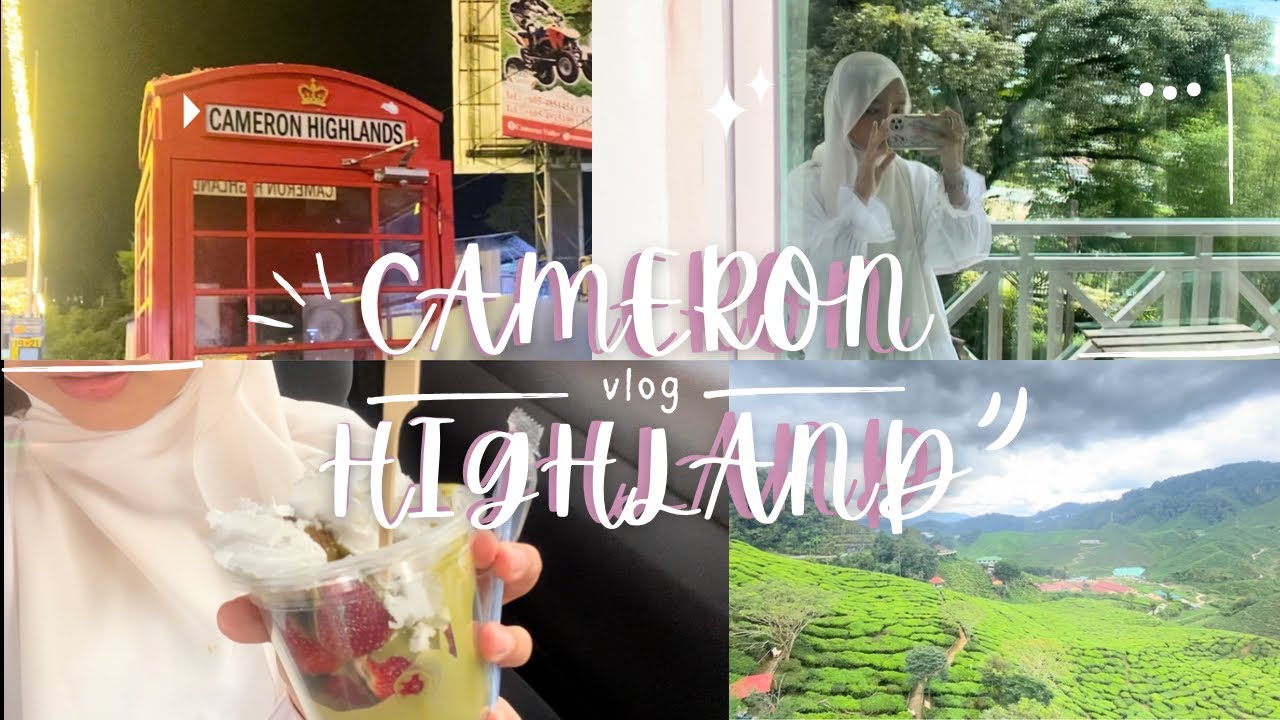 Cameron Highland Vlog | strawberry, tea boh
