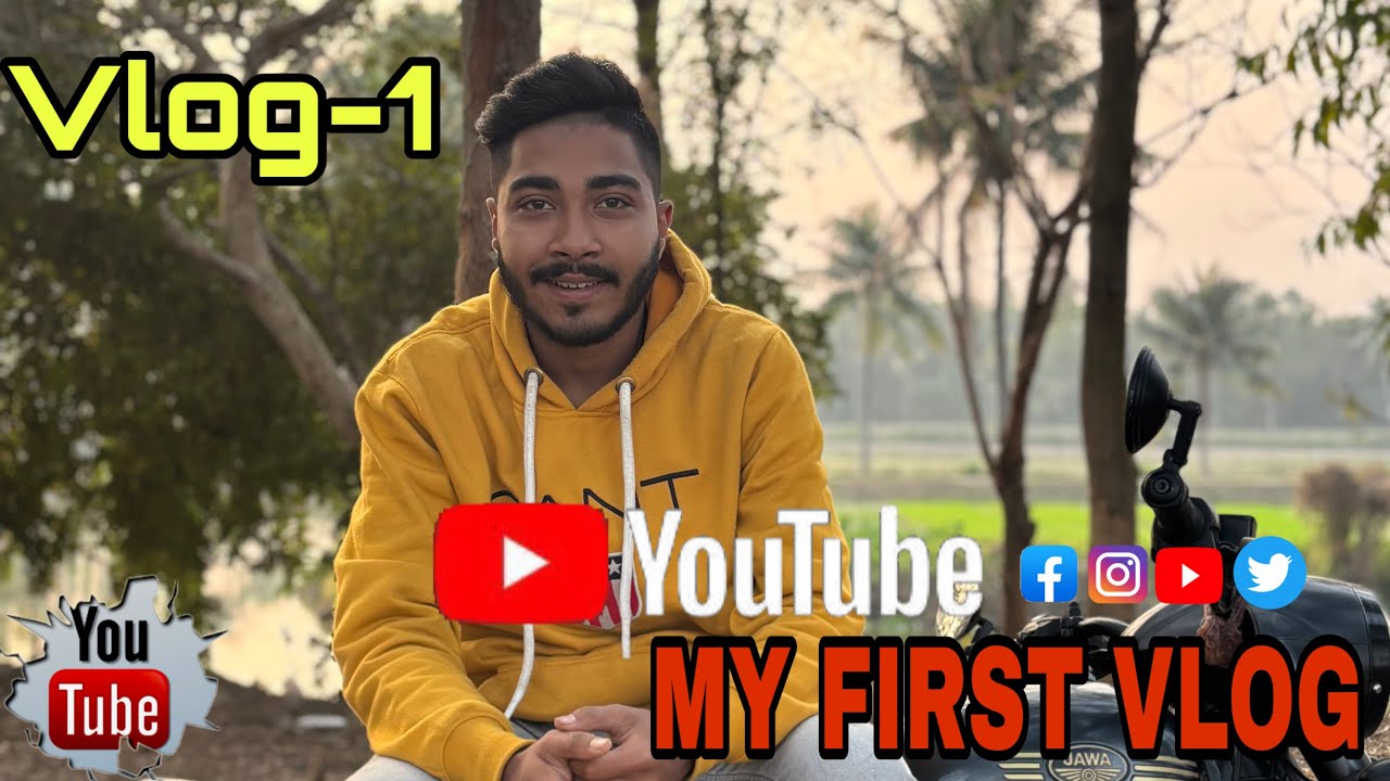Vlog-1 My first vlog ❤️❤️