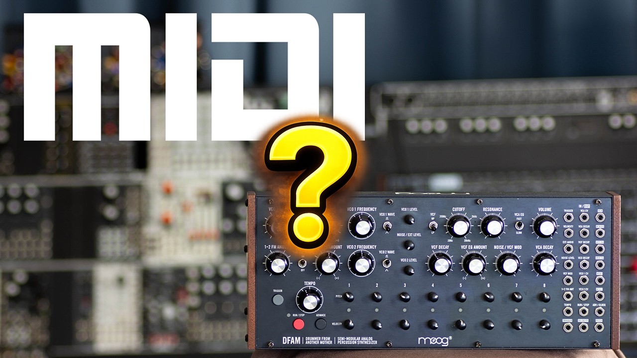 Moog DFAM + MIDI