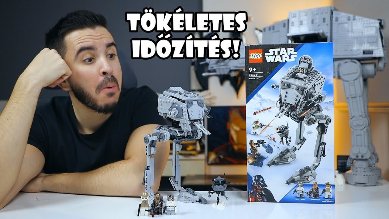 Vannak itt az&eacute;rt k&uuml;l&ouml;nbs&eacute;gek! || LEGO Star Wars 75322 Hoth AT-ST