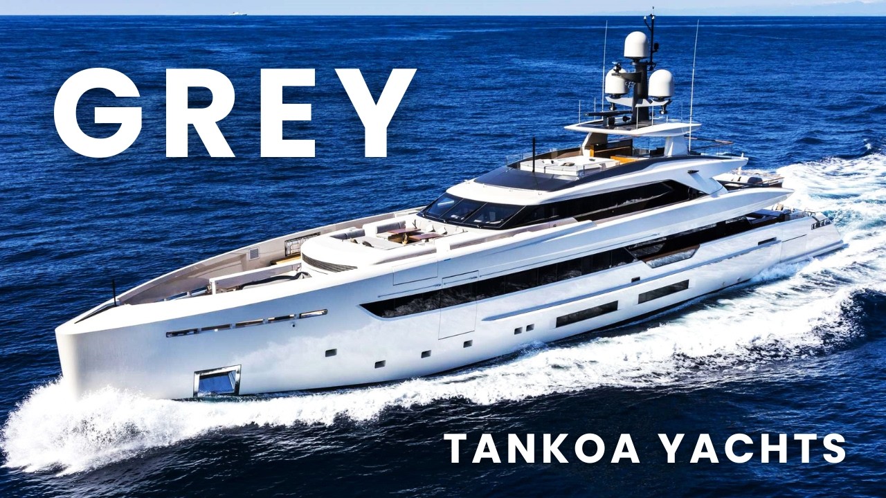 50-метровая роскошная суперъяхта Tankoa S501 GREY 2023 года выпуска.