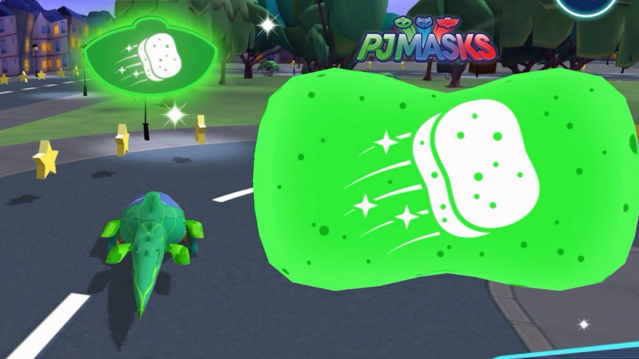PJ Masks: Hero Academy 🎓 Build your own race track and drive through The City!With GEKKO!
